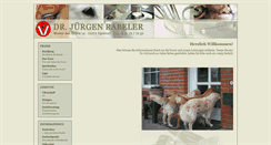 Desktop Screenshot of dr-rabeler.de